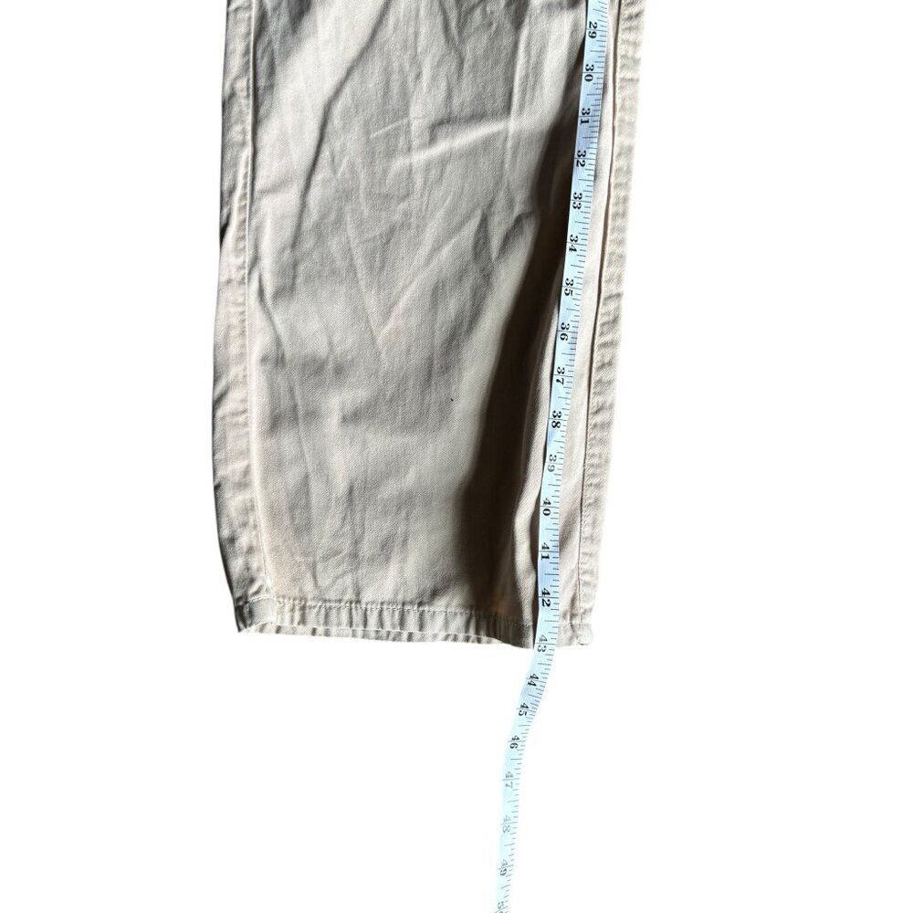 Zara Women's Khaki Cargo Pants - Picture 6 of 7